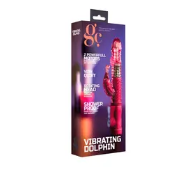 Shots Vibrating Dolphin Multi-Pattern Intimate Device Blue 22cm