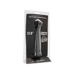 Fist It Power Fist Black 32.5cm - Large Anatomical Model Rubber