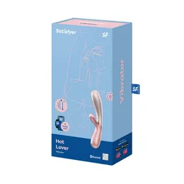 Satisfyer Hot Lover Dual Motor Heating System Intimate Device Dark Pink