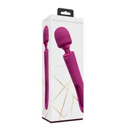 KIKU dvostrani wand roze - Dual Motor intimni masažer, 10 režima