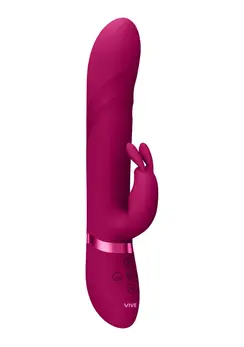 VIVE Nari napredni G-Spot intimni uređaj sa vibrirajućim i rotirajućim kuglicama, roze