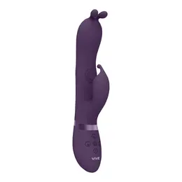Gada PulseWave zečje uši intimni masažer sa tri nezavisna motora