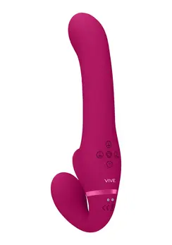 VIVE VIVE047 Dual Motor Air Wave intimni sistem bez kaiša, ljubičasta