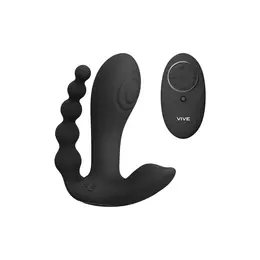 Kata Pulse Wave vibrator sa dva motora i daljinskim upravljačem, crni