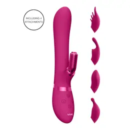 CHOU G-Spot sistem roze - intimni wellness uređaj sa više motora