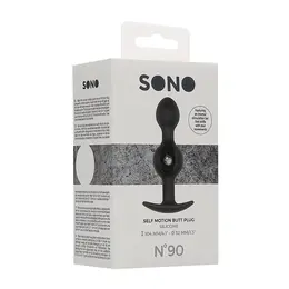 SONO Plug Model No.90 Silicone Intimate Trainer with Motion Ball 10.4cm