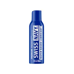 Swiss Navy Water-Based Premium Intimate Gel 89 ml - Spill-Proof Dispenser