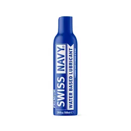 Swiss Navy Water-Based Intimate Gel 709 ml - Premium Long-Lasting Formula