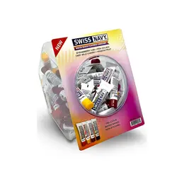 Swiss Navy Lubricant Assortment 50pcs - Fruit Aroma Travel Sachets