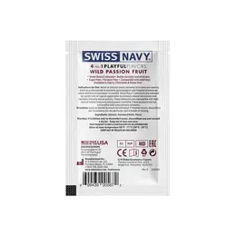 Swiss Navy 4-in-1 Lubricant Wild Passion Fruit 5ml Paraben-Free