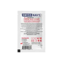 Swiss Navy 4 in 1 Lubricant Intimate Gel Wild Cherry 5 ml