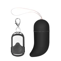 Shots Wireless Vibrating Intimate Egg Medium Remote 10 Modes Black