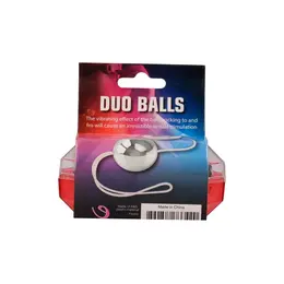 Seven Creations Metal Duo - Double Stainless Steel Kegel Balls 30mm