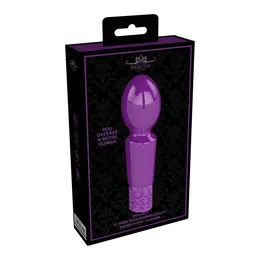 Brilliant Mini Wand - Compact Intimate Massager, Medical Silicone, Pink