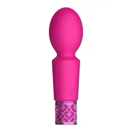 Brilliant Mini Wand Vibrator - Compact Silicone Personal Massager