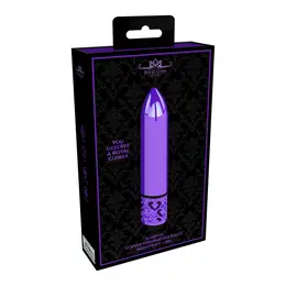 Glamor F-1 Rechargeable Mini Bullet Device, Sleek Metallic Finish