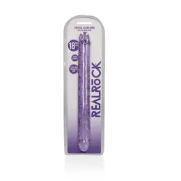 REALROCK Crystal Clear Dupli Model 45 cm - Providni Intimni Sistem