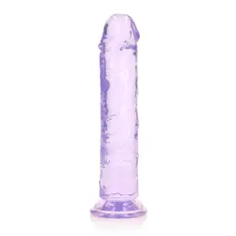 RealRock Crystal Clear Intimni Model 8.7'' sa Usisnom Čašicom Transparentan
