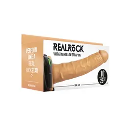 RealRock Vibrating Hollow Strap-On 24.5 cm Podesivi Intimni Sistem