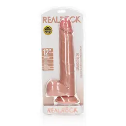 RealRock Model 12 Intimni Sistem sa Vakuum Bazom 30.5 cm Bež