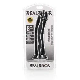 RealRock Zakrivljeni model sa usisnom čašicom 20.5 cm - Prirodni finiš