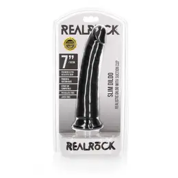 RealRock Slim Model 18 cm Intimni Uređaj sa Usisnom Bazom - Bež