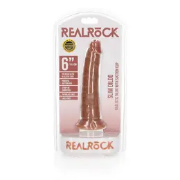 RealRock Slim Model sa Usisnom Čašom 15.5 cm - Prirodna Završna Obrada
