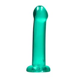REALROCK Crystal Clear Model 7 Intimna Mašina sa Usisnom Čašom 17 cm