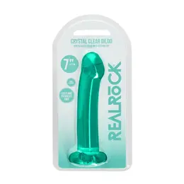 REALROCK Crystal Clear Model 7 Intimna Mašina sa Usisnom Čašom 17 cm