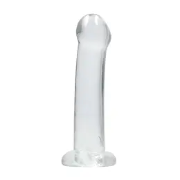 REALROCK Crystal Clear Model 7 - Nerealistični Intimni Uređaj sa Usisnom Čašom 17 cm