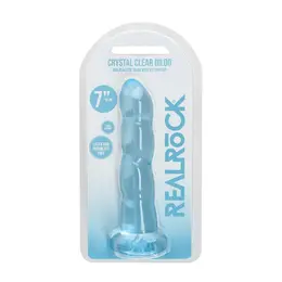 REALROCK Crystal Clear Intimni Model 17 cm sa Usisnom Bazom