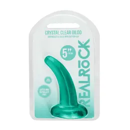 REALROCK Crystal Clear Model 11.5 cm sa Usisnom Čašom Transparentni