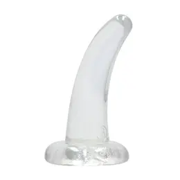 REALROCK Crystal Clear Intimna Mašina sa Usisnom Čašom 11.5cm Transparentna