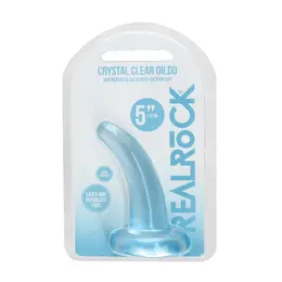 RealRock Crystal Clear Model 5 Intimate Machine with Suction Cup 11.5cm