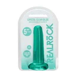 REALROCK Crystal Clear Intimni Uređaj 13.5 cm sa Usisnom Bazom Transparentni