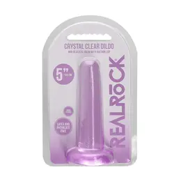 REALROCK Crystal Clear Intimna Mašina 13.5 cm sa Usisnom Čašom
