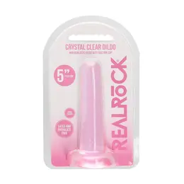 REALROCK Crystal Clear Intimate Model with Suction Cup 13.5 cm Transparent