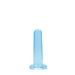 REALROCK Crystal Clear Intimna Mašina 13.5 cm sa Usisnom Bazom Transparentna