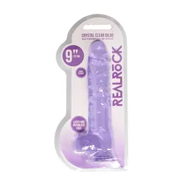REALROCK Crystal Clear Model 9 - Transparentni Anatomski Sistem 23 cm