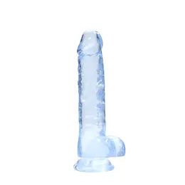 REALROCK Crystal Clear Intimni Sistem sa Usisnom Čašom 21 cm Transparentni