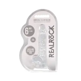 REALROCK Crystal Clear 17cm Anatomski Model sa Usisnom Bazom