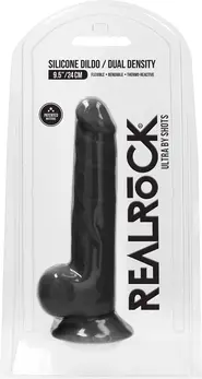 REALROCK ULTRA Silicone Model 24cm Termo Reaktivan sa Usisnom Čašom