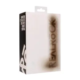 RealRock Vibrating Anatomski Model 20 cm sa Vakumskom Podlogom - Bež