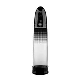 LuvPump Automatski Punjivi Intimni Vakum Sistem 20cm Silikon Crni