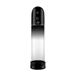 LuvPump Automatski USB Intimni Vakum Sistem 20cm Silikon Crni