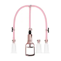 Shots Pumped Intimni Stimulacioni Pump Set Medium-Large, 3 Čaše