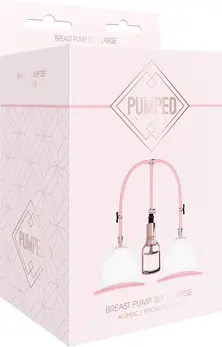 Shots Pumped Set za Povećanje Grudi Veliki - Podesivi Vakuum Sistem