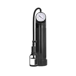 Shots Pumped Comfort Pump Advanced PSI Gauge Clear 20cm Cylinder