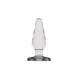 Shots Basic Glass Anal Model 3 - 7.6cm Borosilicate with Safety Base