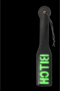 OUCH! Palica koja svetli u mraku - Fluorescentni zeleni bondage rekvizit